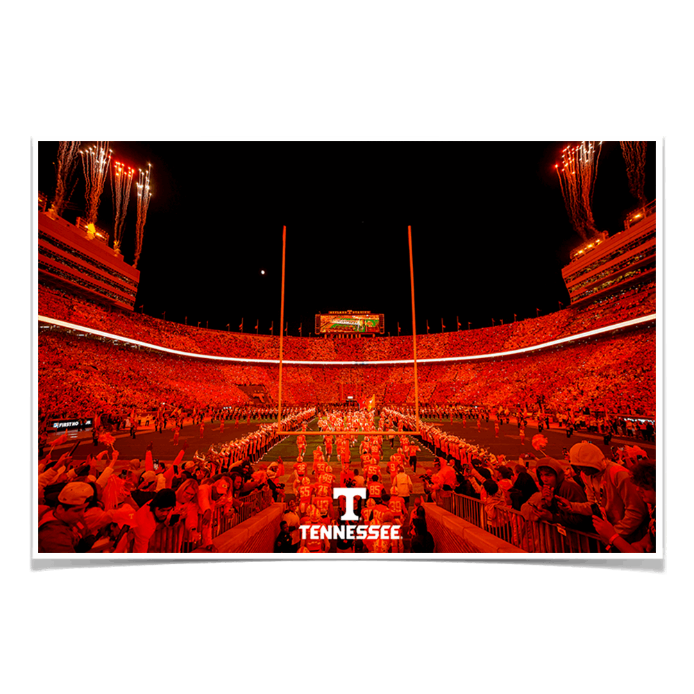 Tennessee Volunteers - Enter Tennessee - College Wall Art #Canvas