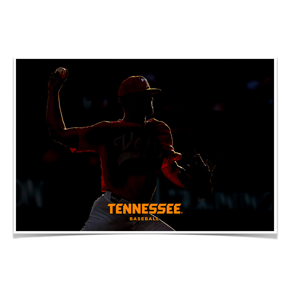Tennessee Volunteers - Tennessee Baseball - Vol Wall Art #Canvas