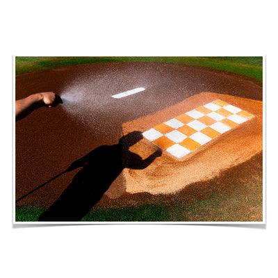 Tennessee Volunteers - Tennessee Pitcher's Mound - Vol Wall Art  #Poster