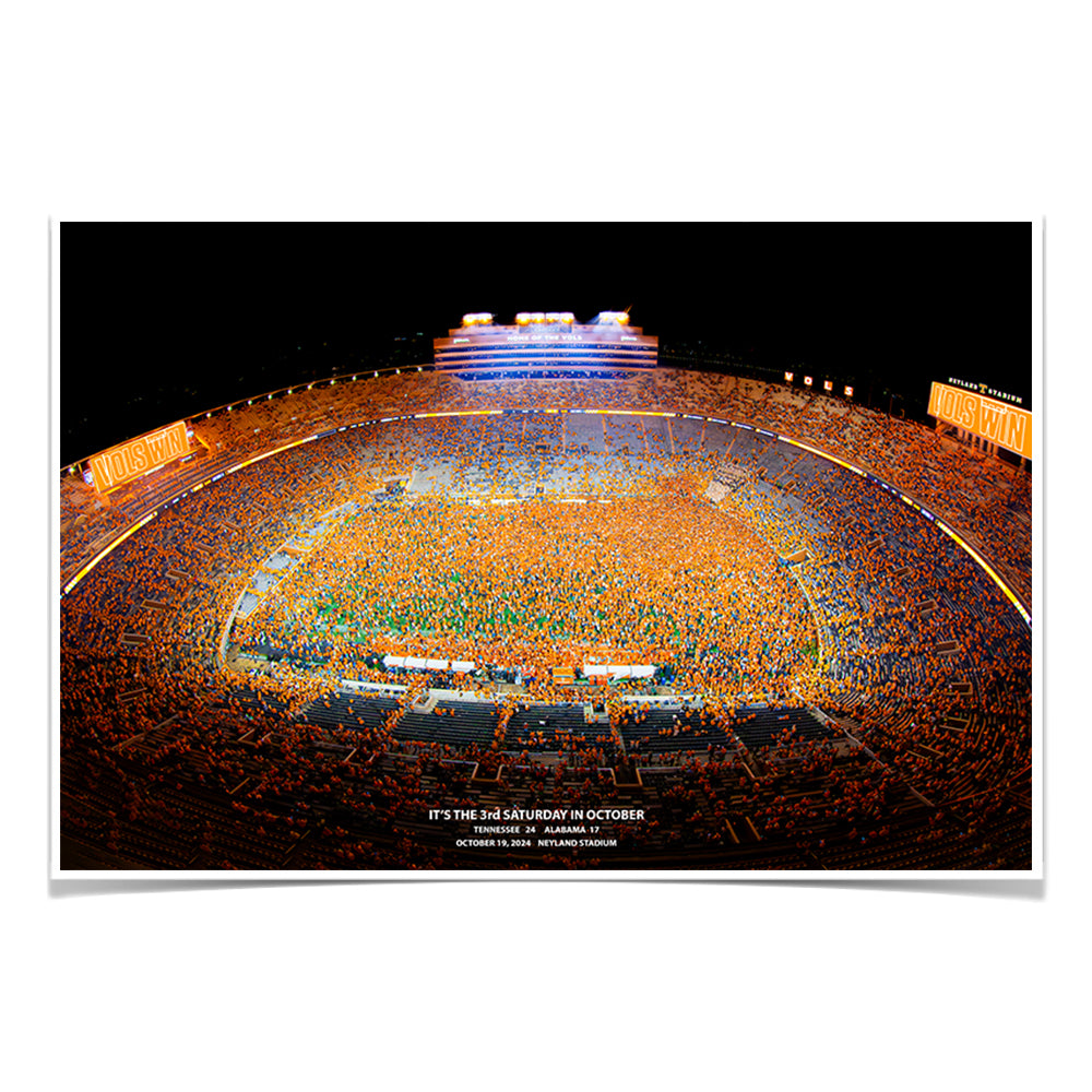 Tennessee Volunteers - It's the 3rd Saturday in October 2024 - Vol Wall Art #Canvas