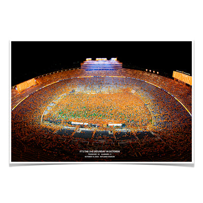 Tennessee Volunteers - It's the 3rd Saturday in October 2024 - Vol Wall Art #Poster