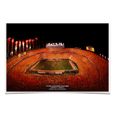 Tennessee Volunteers - Vols Win It's the 3rd Saturday in October 2024 - Vol Wall Art #Poster