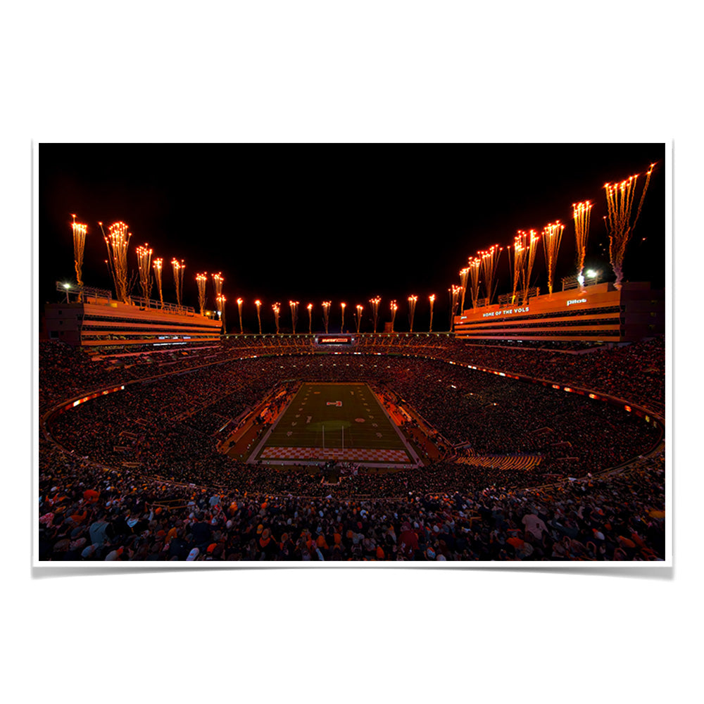 Tennessee Volunteers - Dark Mode - Vol Wall Art #Poster