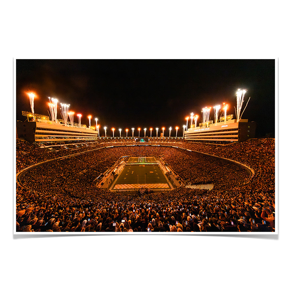 Tennessee Volunteers - Enter Tennessee Vols - College Wall Art #Poster