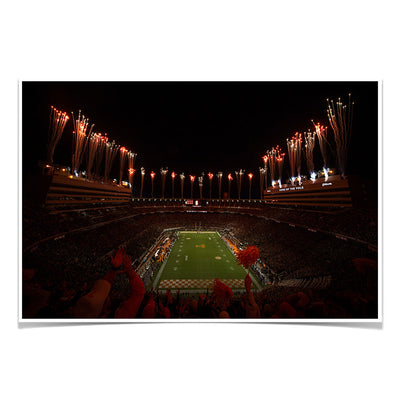Tennessee Volunteers - Give Him Six Dark Mode - Vol Wall Art #Poster