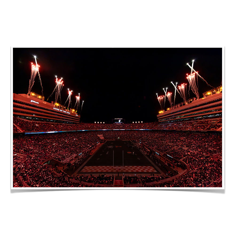Tennessee Volunteers - 4th Quarter - Vol Wall Art #Poster