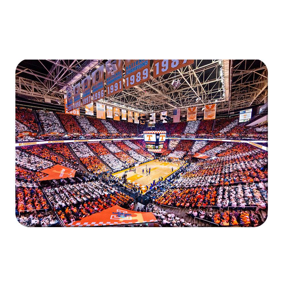 Tennessee Volunteers - Checkerboard Thompson-Boling #1 Tennessee - College Wall Art #Canvas