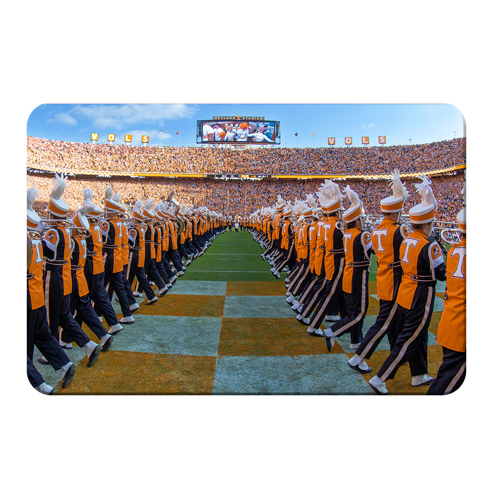 Tennessee Volunteers - Opening the T - College Wall Art #Canvas
