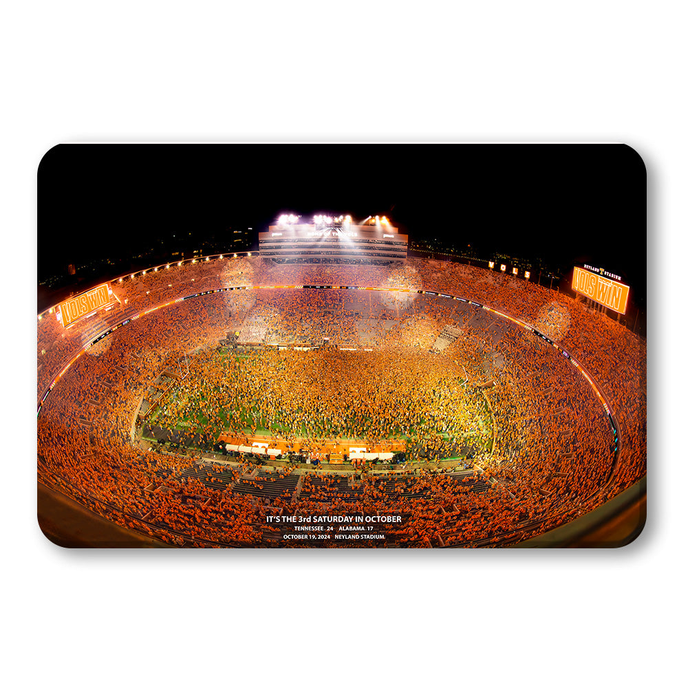 Tennessee Volunteers - It's the 3rd Saturday in October 2024 and the Goal Posts are Coming Down - Vol Wall Art #Canvas