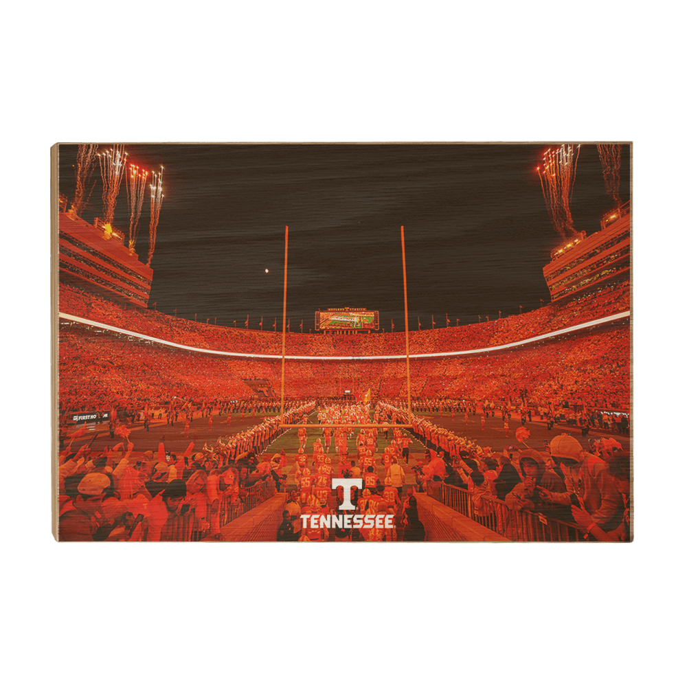 Tennessee Volunteers - Enter Tennessee - College Wall Art #Canvas