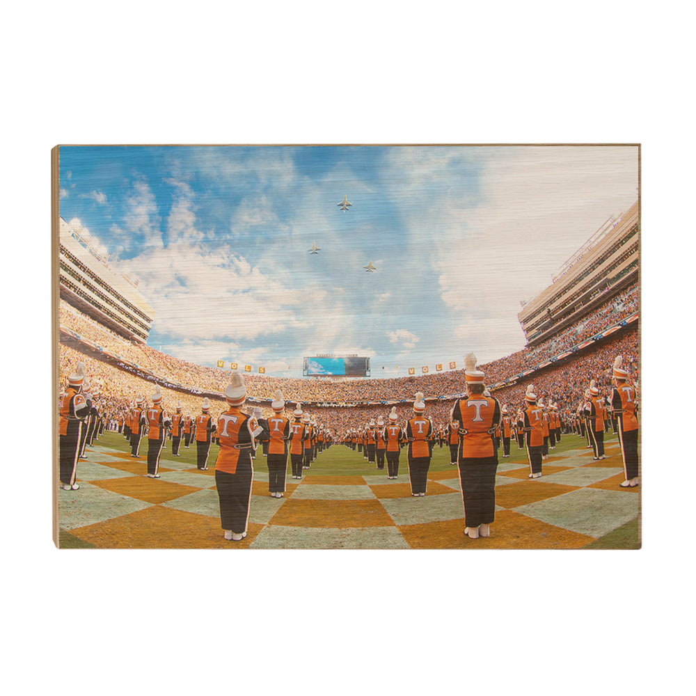 Tennessee Volunteers - Tennessee Flyover - College Wall Art #Canvas