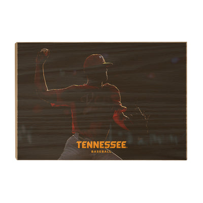 Tennessee Volunteers - Tennessee Baseball - Vol Wall Art #Wood