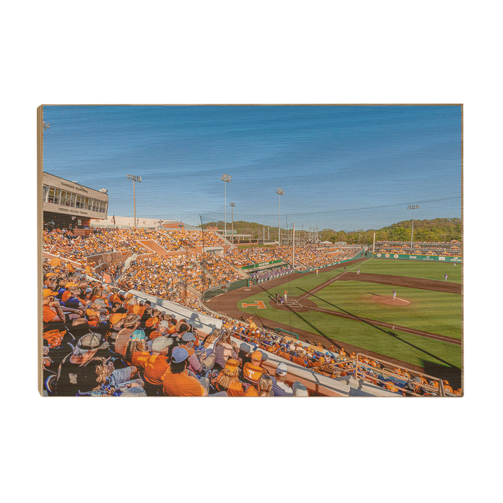 Tennessee Volunteers - Lindsey Nelson Stadium Batter Up - Vol Wall Art #Canvas