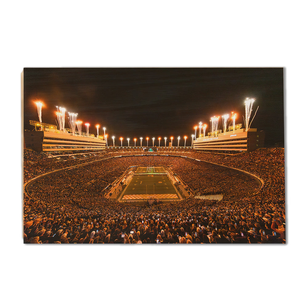 Tennessee Volunteers - Enter Tennessee Vols - College Wall Art #Wood