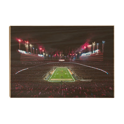 Tennessee Volunteers - Tennessee Red, White and Blue - Vol Wall Art #Wood