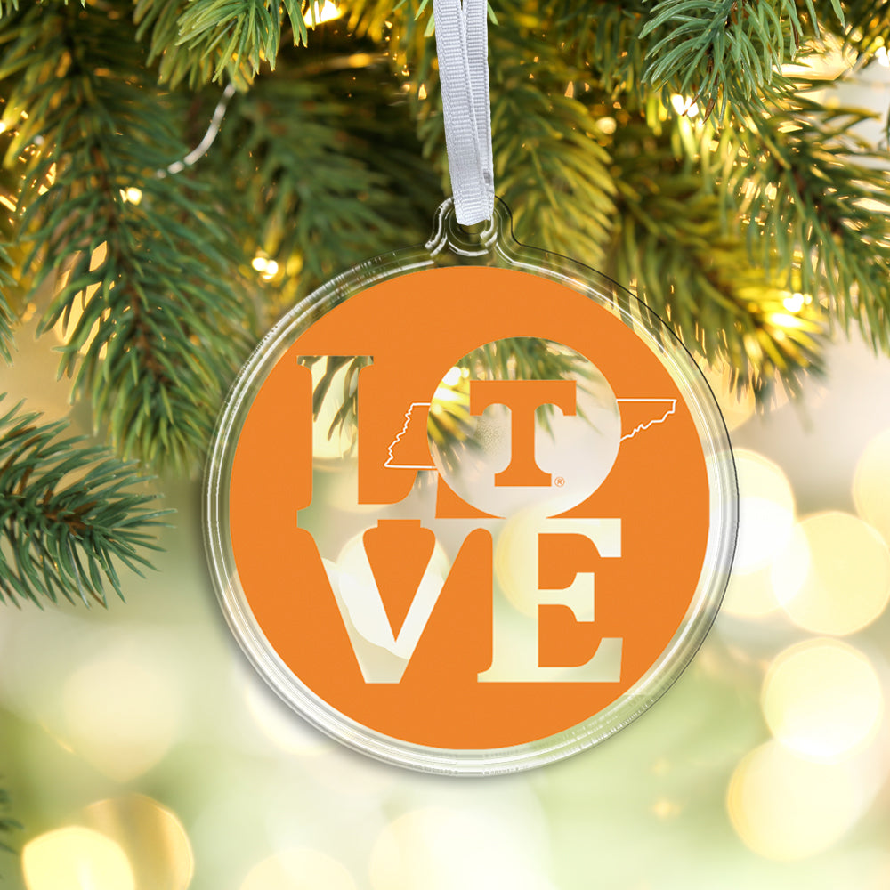 Tennessee Volunteers - Tennessee Love Ornament & Bag Tag