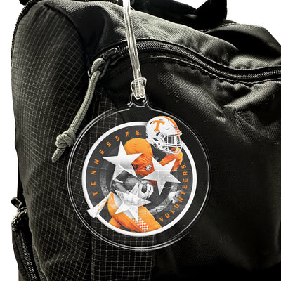 Tennessee Volunteers - Tri Star Volunteer Ornament & Bag Tag