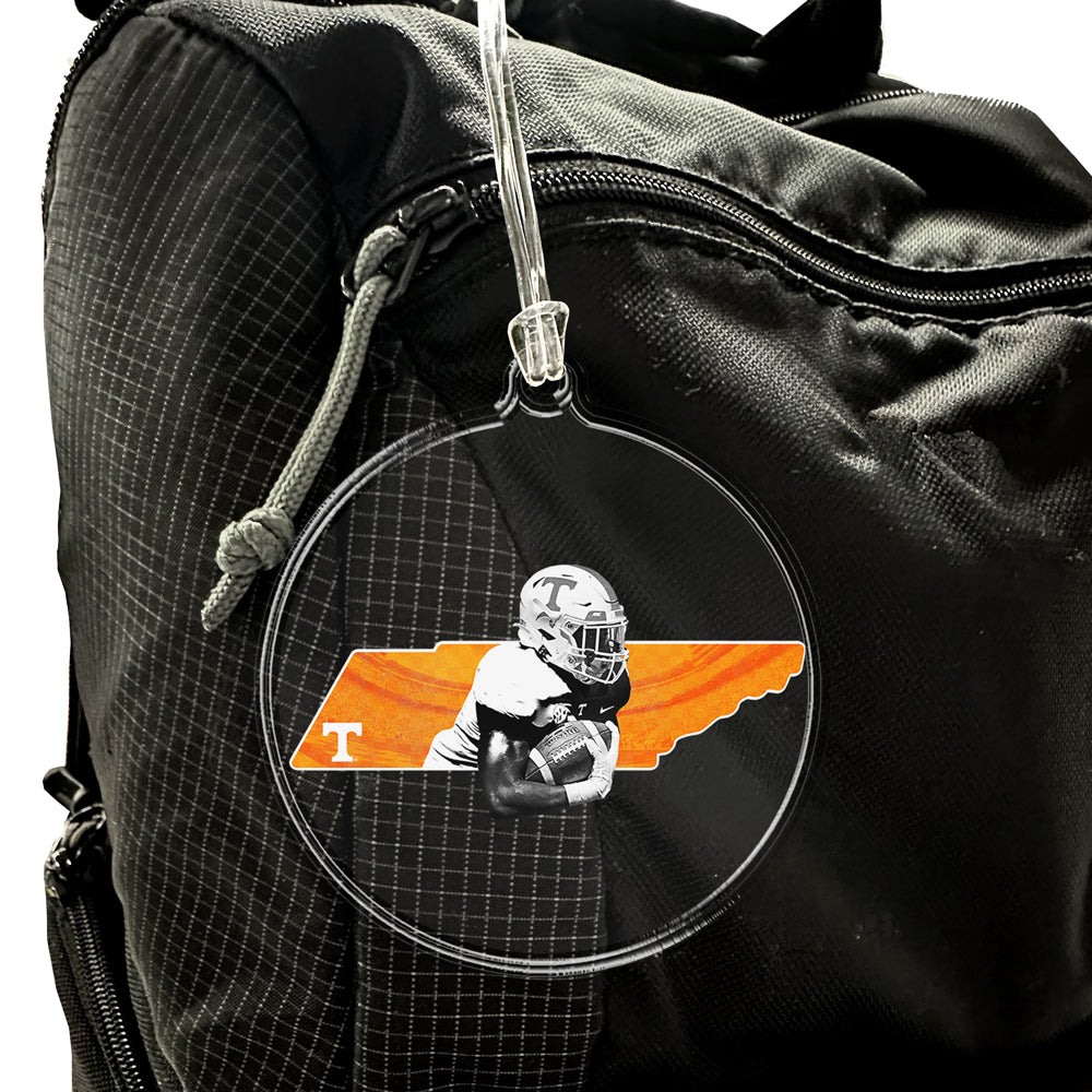 Tennessee Volunteers - Run Thru The State Bag Tag & Ornament