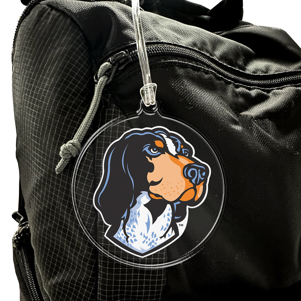 Tennessee Volunteers - Smokey's Head Bag Tag & Ornament