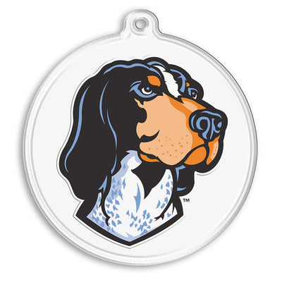 Tennessee Volunteers - Smokey's Head Bag Tag & Ornament