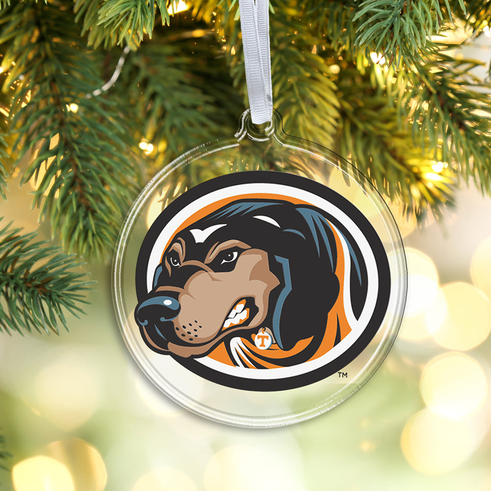 Tennessee Volunteers - Smokey's Head Bag Tag & Ornament