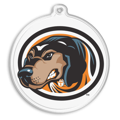 Tennessee Volunteers - Smokey's Head Bag Tag & Ornament