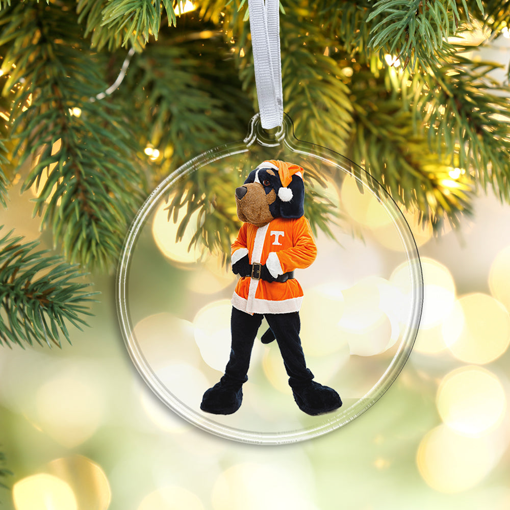 Tennessee Volunteers - Smokey Santa Ornament & Bag Tag