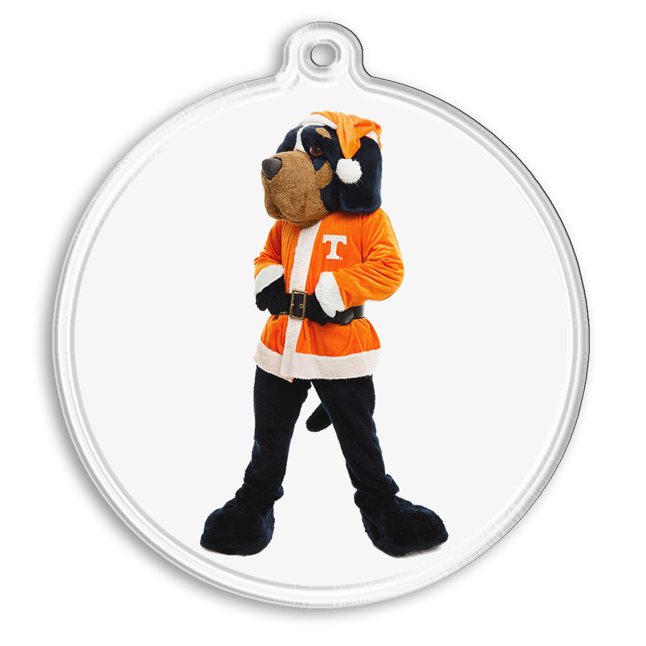 Tennessee Volunteers - Smokey Santa Ornament & Bag Tag