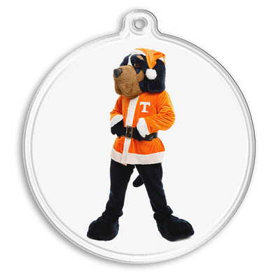 Tennessee Volunteers - Smokey Santa Ornament & Bag Tag