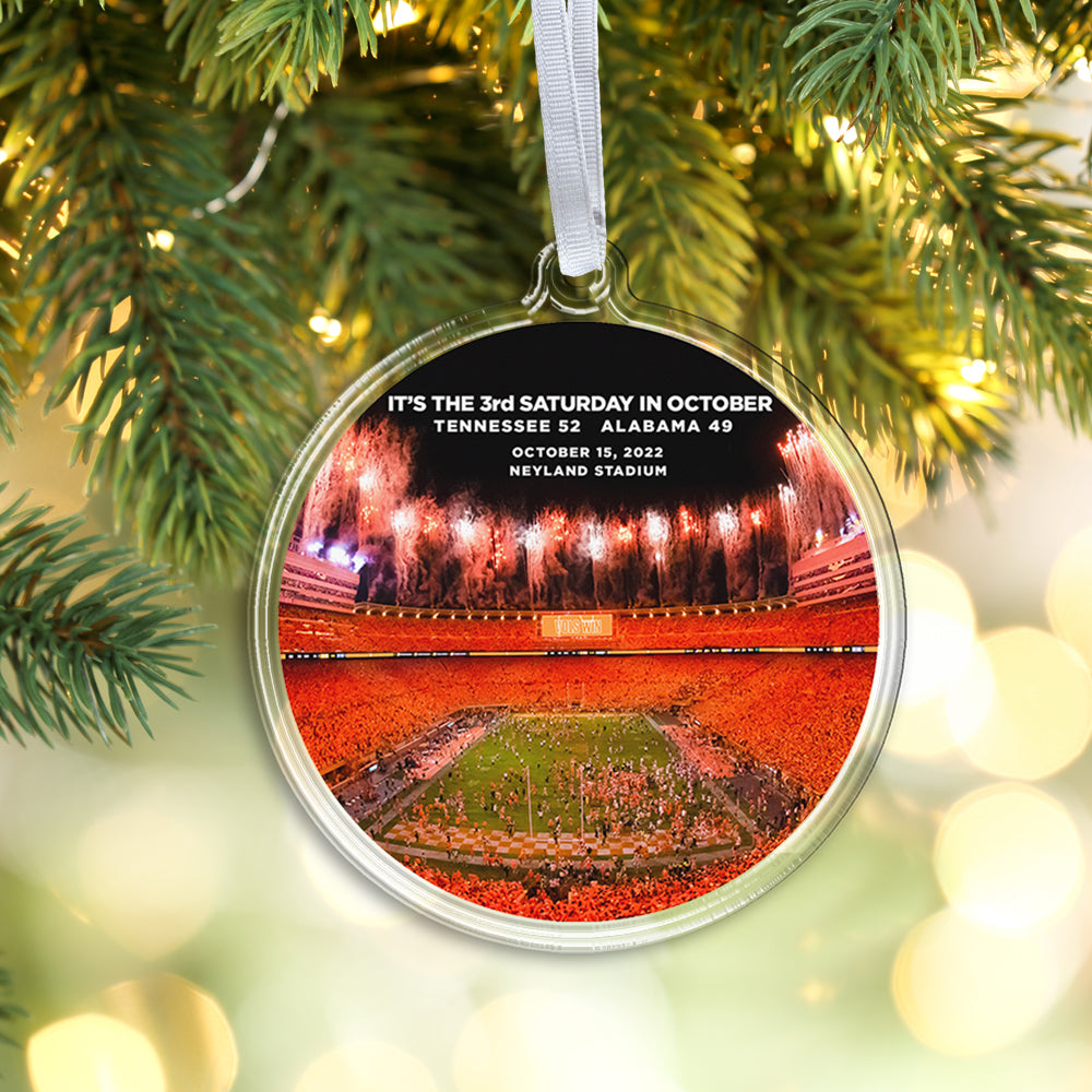 Tennessee Volunteers - Vols Beat Alabama Score 2022 Ornament & Bag Tag