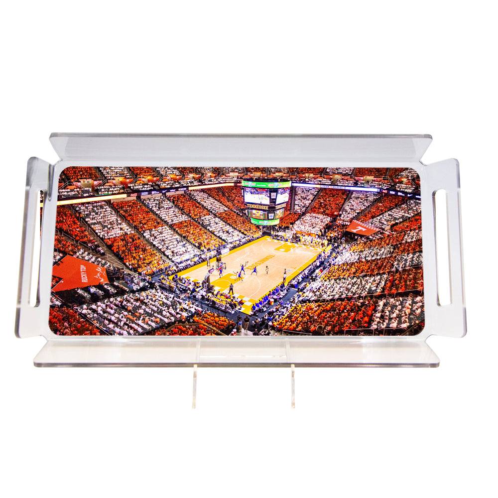 Tennessee Volunteers - Checkerboard Thompson-Boling #Tray