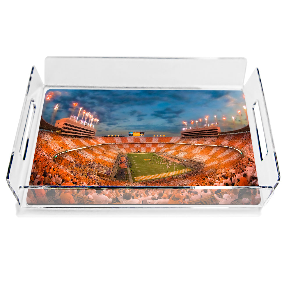 Tennessee Volunteers - Vols Beat the Gators Checkerboard Tray