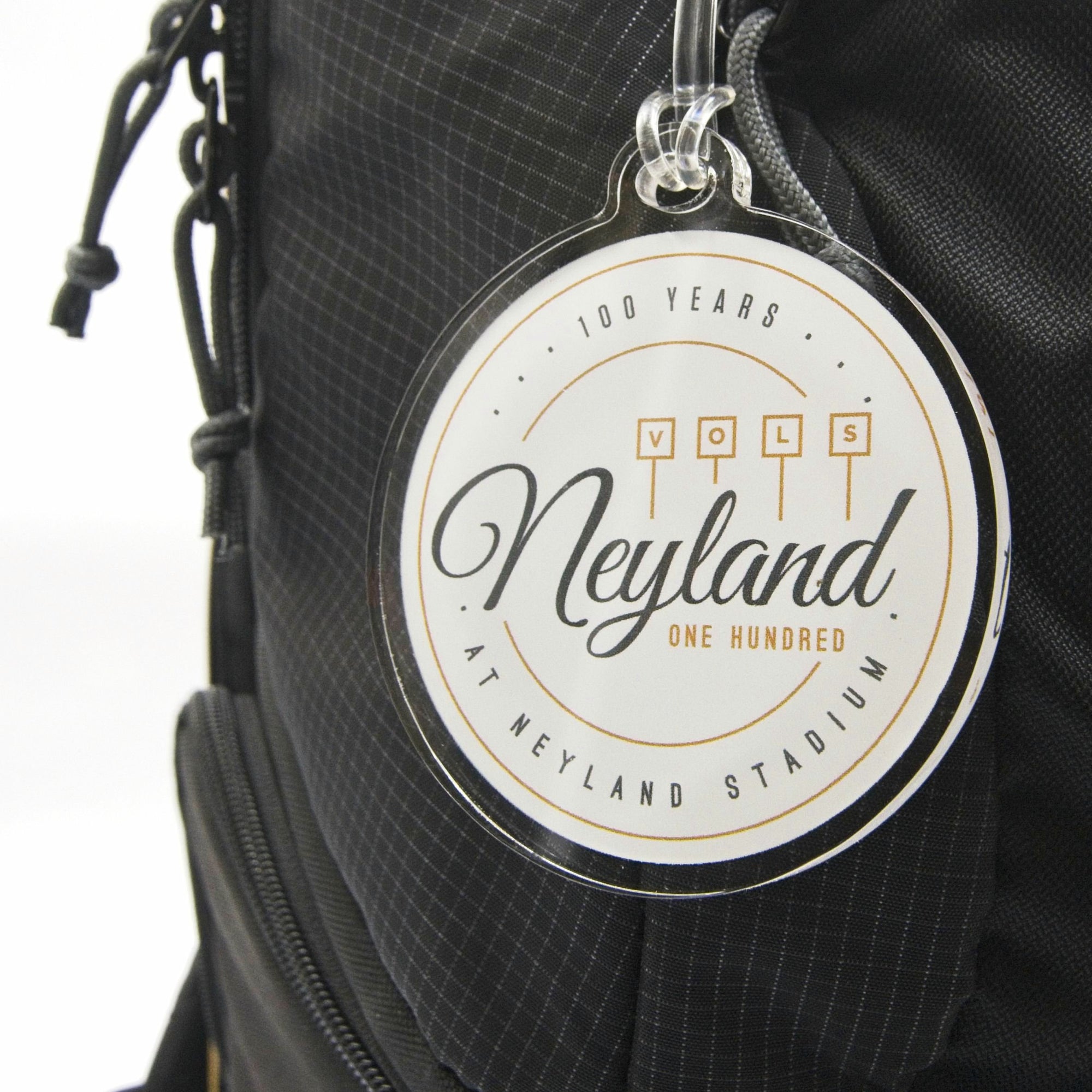 Tennessee Volunteers - Neyland 100 White Bag Tag & Ornament