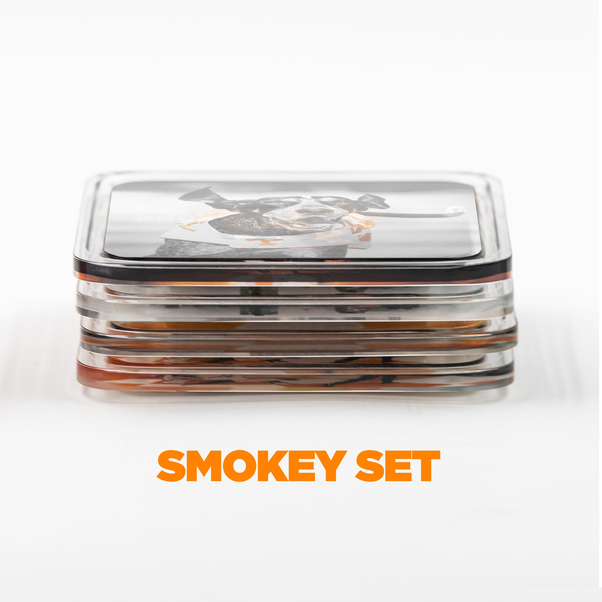 Tennessee Volunteers - Smokey Collection Set of 4 Drink Coasters