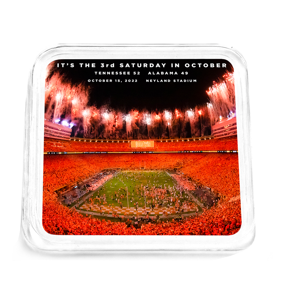 Tennessee Volunteers - Vols Beat Alabama Score 2022 Drink Coaster