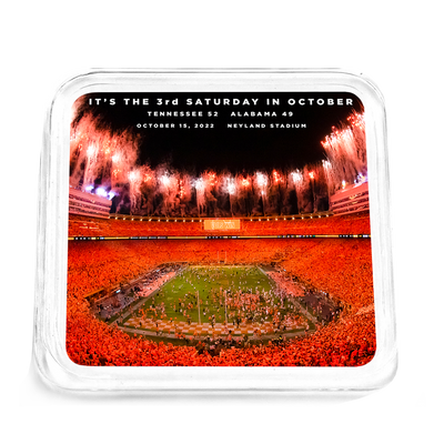 Tennessee Volunteers - Vols Beat Alabama Score 2022 Drink Coaster