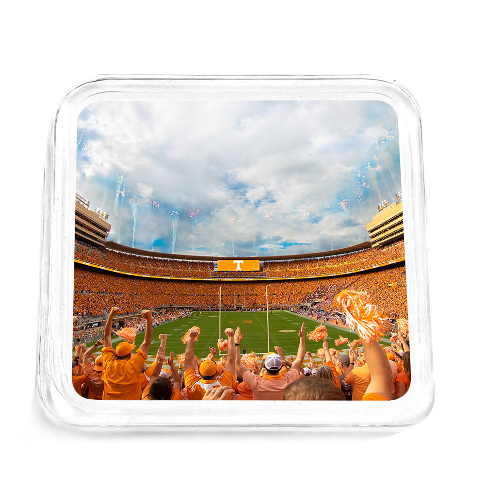 Tennessee Volunteers - Give Him Six End Zone Drink Coaster