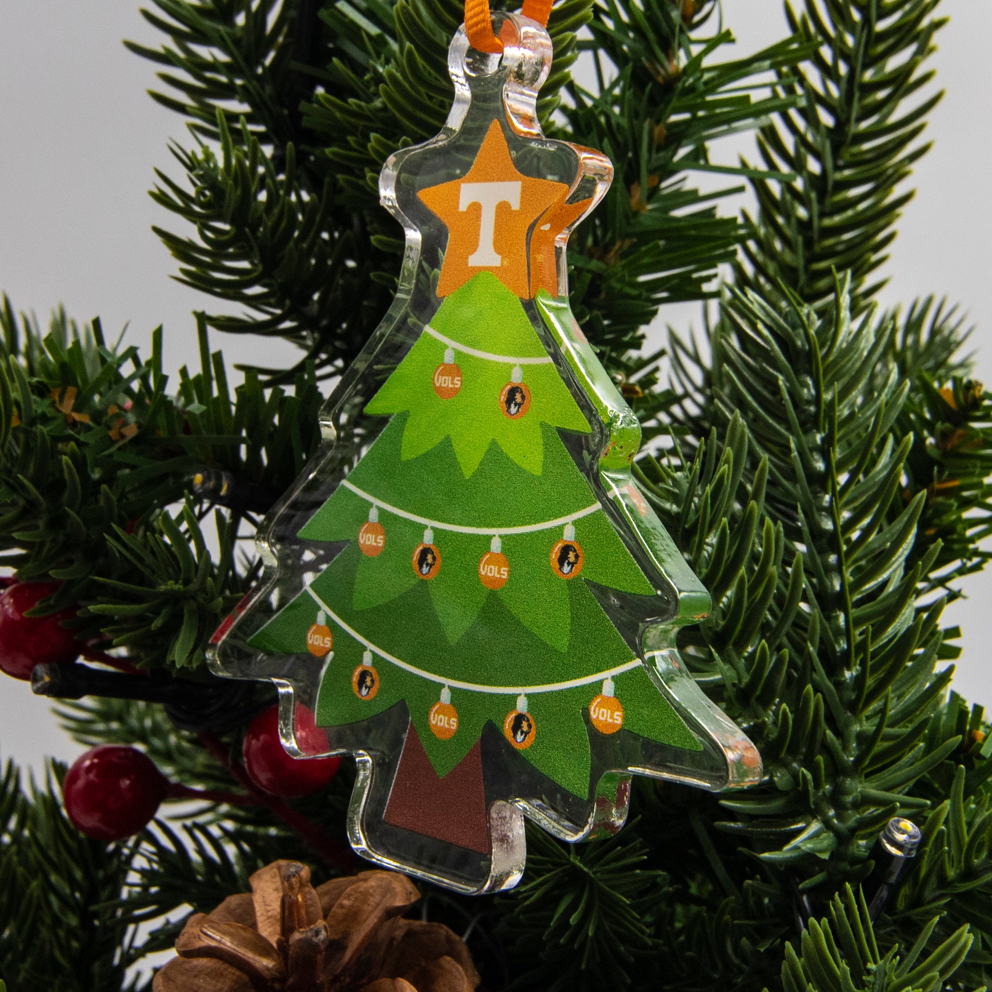 Tennessee Volunteers - Tennessee Christmas Tree Ornament