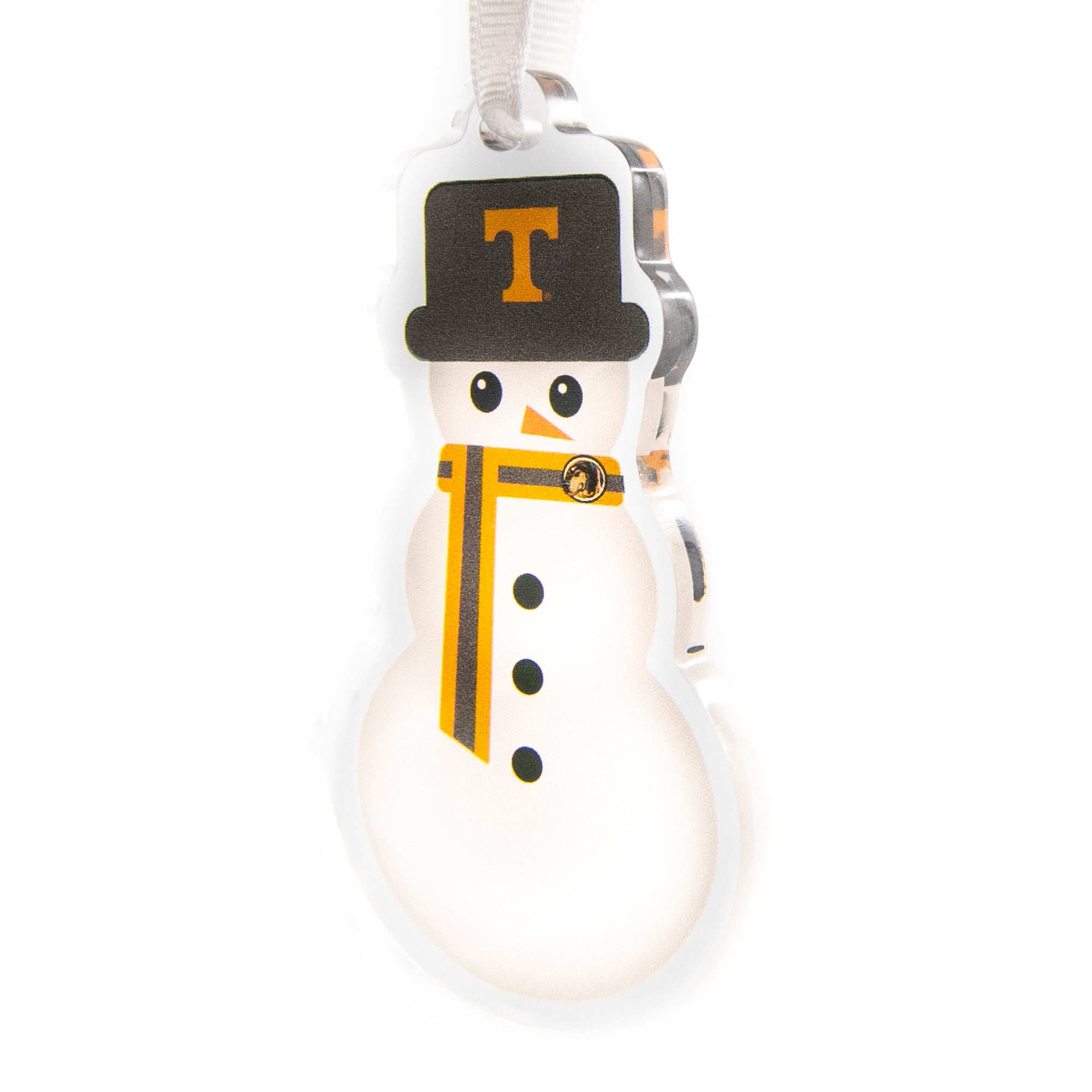 RARE UNIVERSITY OF TENNESSEE HANDPAINTED SNOWMAN