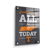 Tennessee Volunteers - I Will Give My All - College Wall Art #Acrylic