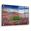 Tennessee Volunteers - Sunset over Checkerboard Neyland - College Wall Art #Acrylic