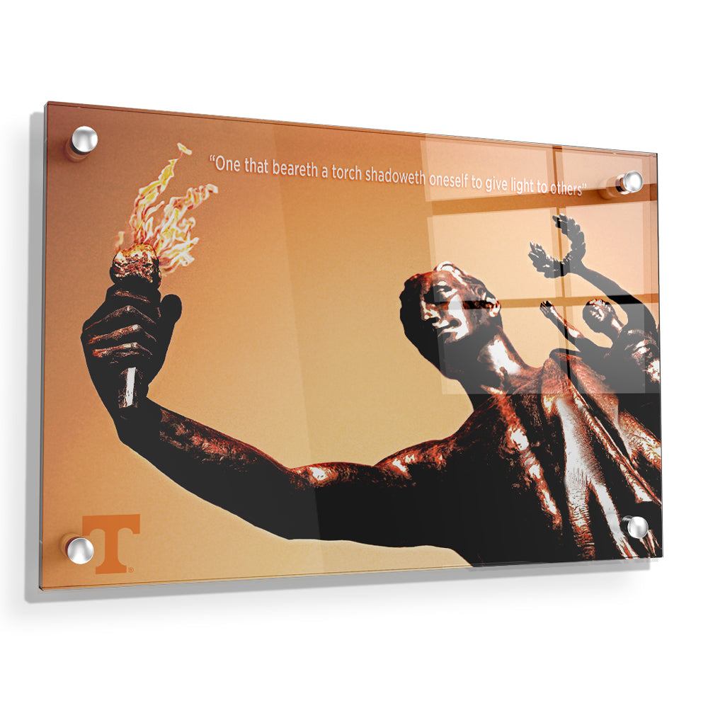 Tennessee Volunteers - Torchbearer 2 - College Wall Art #Canvas