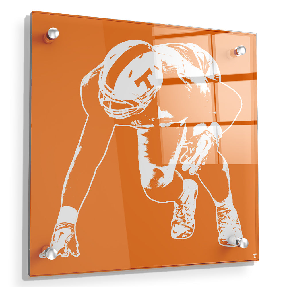 Tennessee Volunteers - Pass Rush - College Wall Art #Canvas