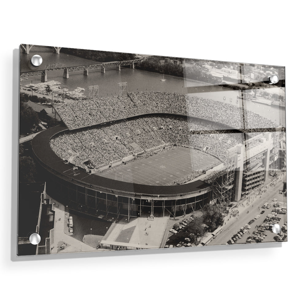 Tennessee Volunteers - Neyland Stadium 1970's - College Wall Art #Canvas