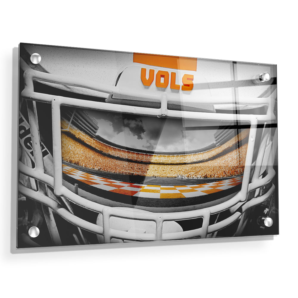 Tennessee Volunteers - Vols Helmet - College Wall Art #Canvas