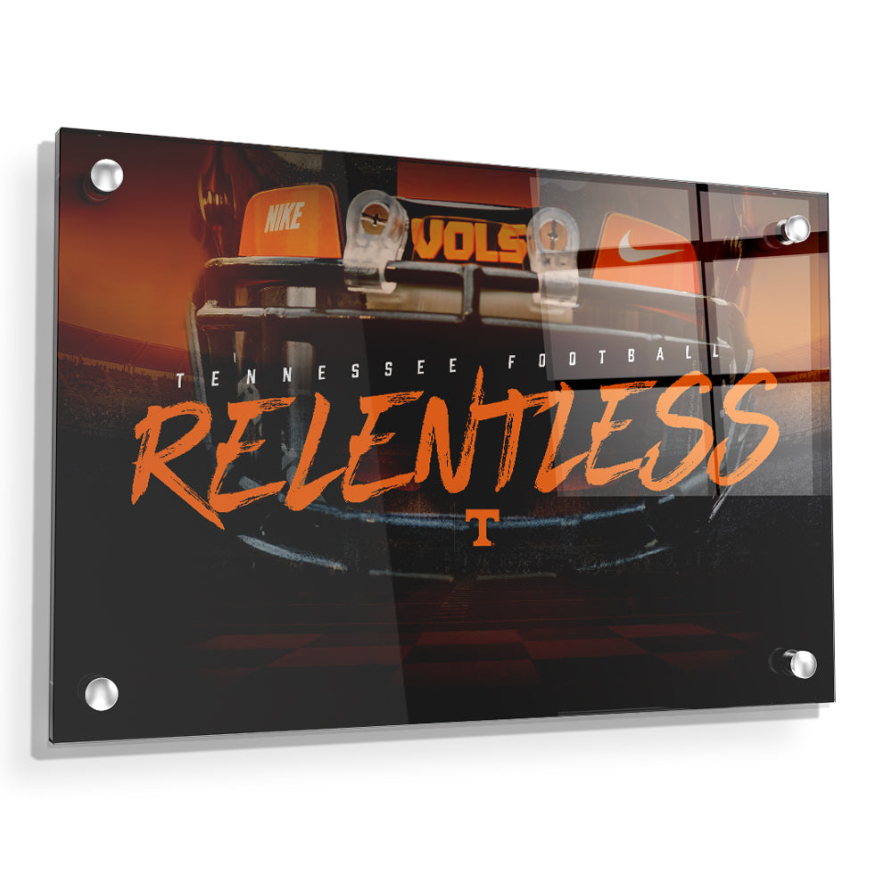 Tennessee Volunteers - Relentless - College Wall Art #Canvas