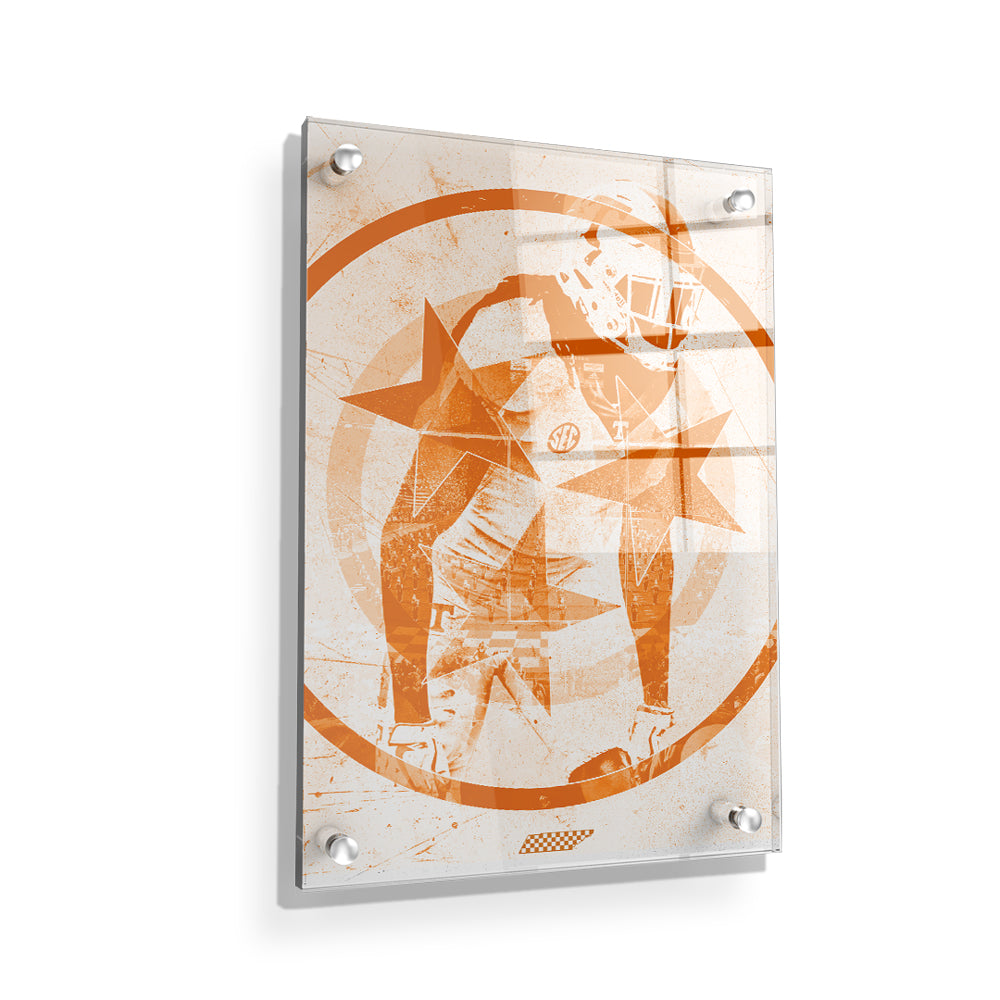 Tennessee Volunteers - Tri Star TN - College Wall Art #Canvas