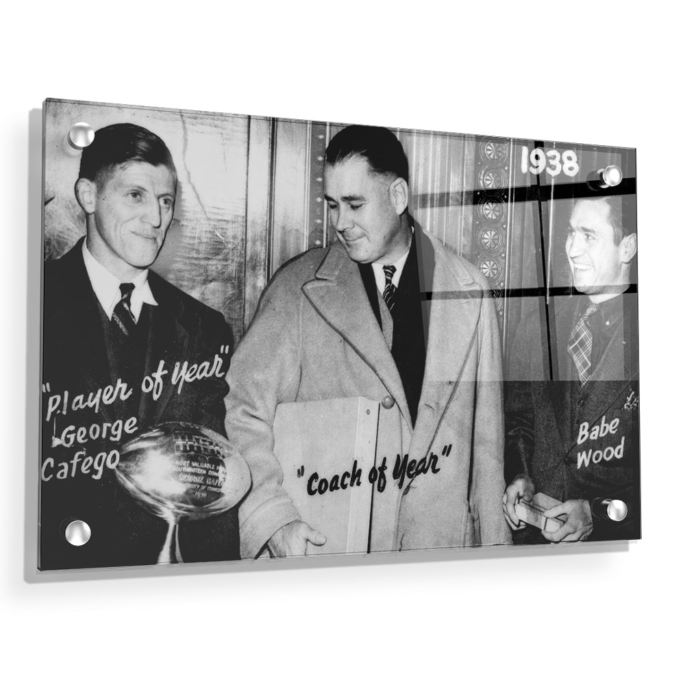 Tennessee Volunteers - Vintage Coach of the Year 1938 - College Wall Art #Canvas