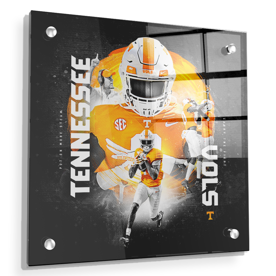 Tennessee Volunteers - Go Big Orange - College Wall Art #Canvas
