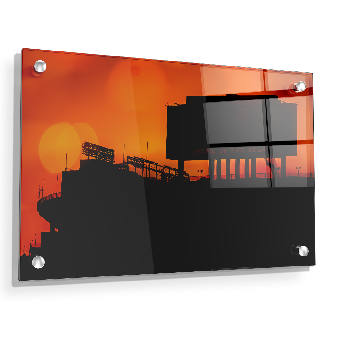 Tennessee Volunteers - Home of the Vols - College Wall Art #Canvas